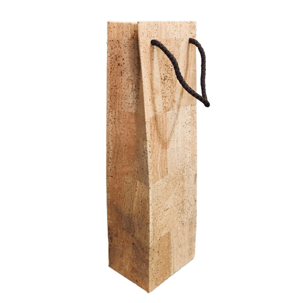 Cork Gift Wine Bag - Naturally Anti-Microbial Hypoallergenic Sustainable Eco-Friendly Cork